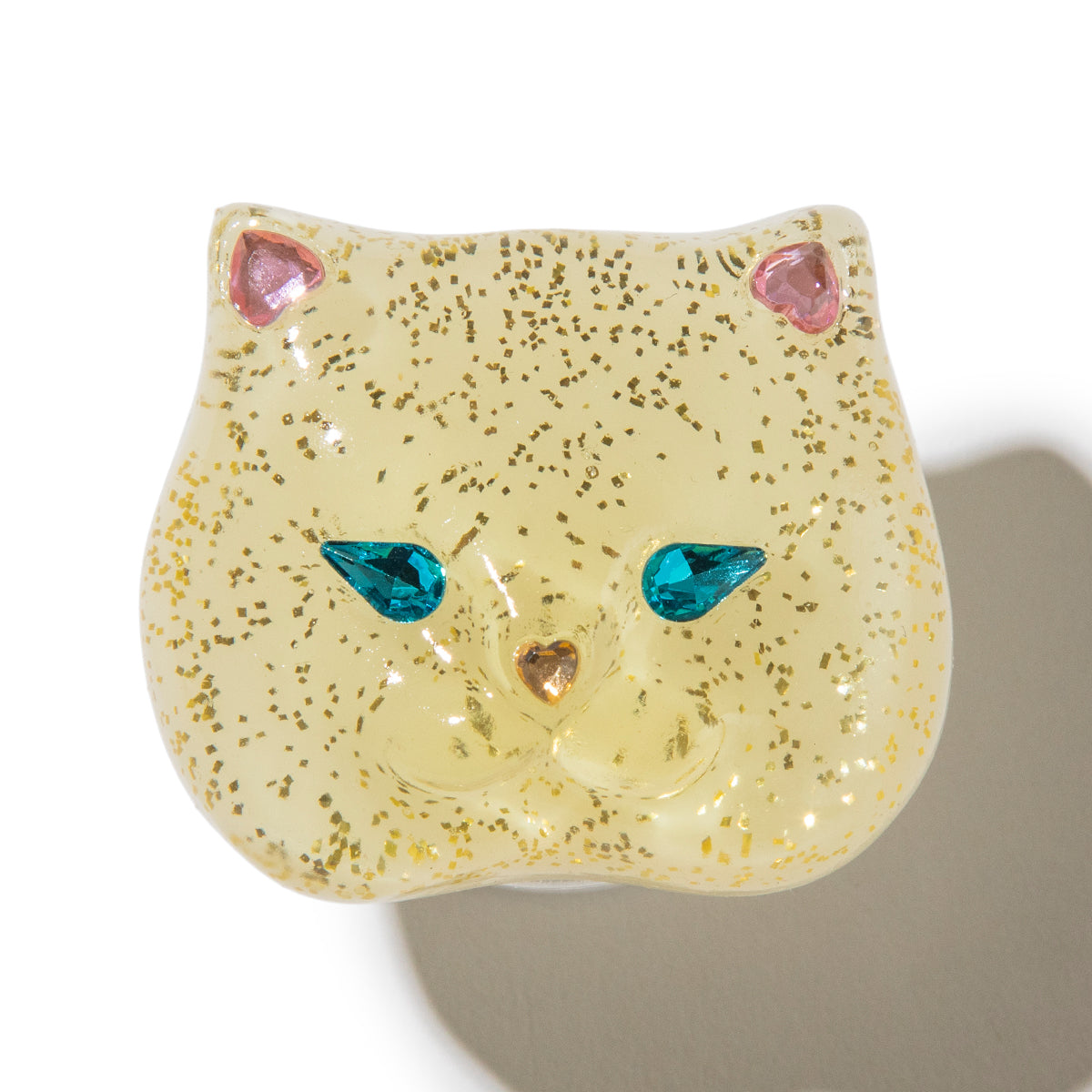Casselini CAT Smartphone Grip キャセリーニ CATスマホグリップ 255-110801【レディース 猫モチーフ ラメ入り 26SS】