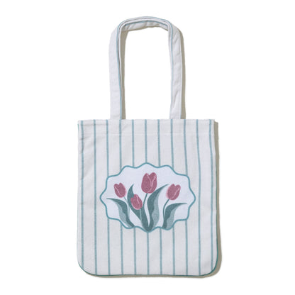 Casselini Pile Tulip Tote キャセリーニ パイルチューリップトート 259-600511【レディース フラワーモチーフ A4サイズ 26SS】