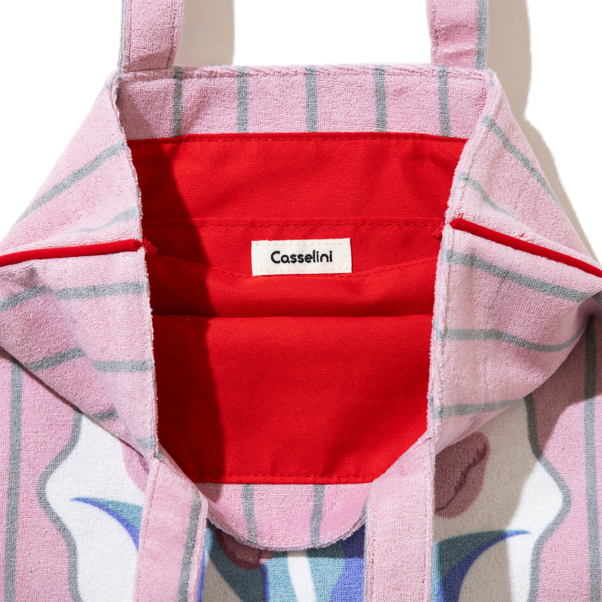 Casselini Pile Tulip Tote キャセリーニ パイルチューリップトート 259-600511【レディース フラワーモチーフ A4サイズ 26SS】