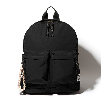 CONTROL FREAK Nylon cord backpack コントロールフリーク ナイロンコードリュック 252-120513-BLK【レディース 撥水 大容量 26SS】