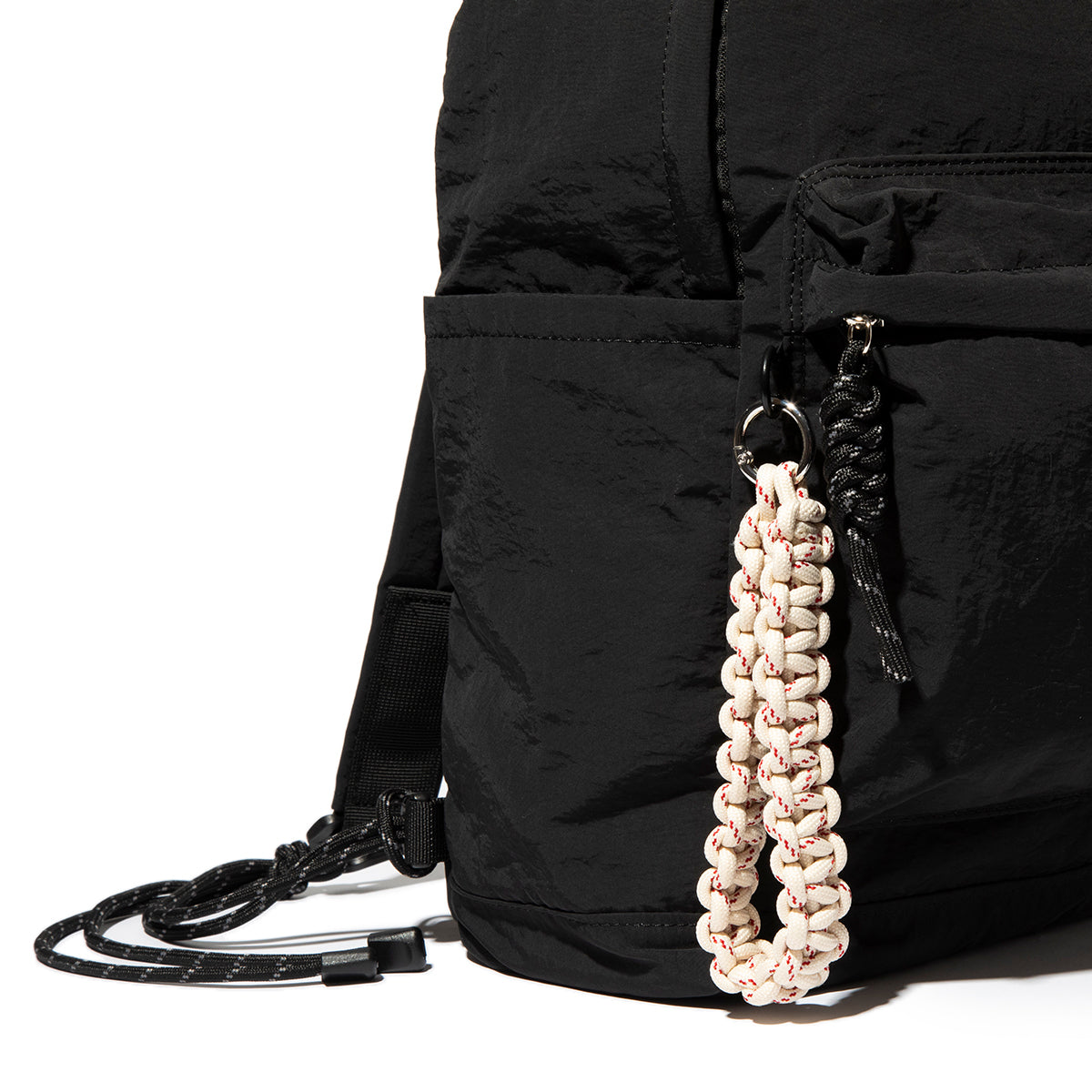 CONTROL FREAK Nylon cord backpack コントロールフリーク ナイロンコードリュック 252-120513-BLK【レディース 撥水 大容量 26SS】