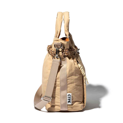 CONTROL FREAK Nylon Cord Belt Tote コントロールフリーク ナイロンコードベルトトート 252-120514【レディース 撥水 マルチWAY 26SS】