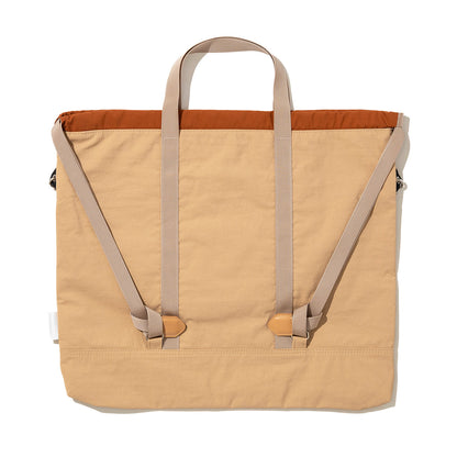 CONTROL FREAK Nylon 3-Way Square Tote コントロールフリーク ナイロン3WAYスクエアトート 254-120526【レディース 撥水 3WAY 26SS】
