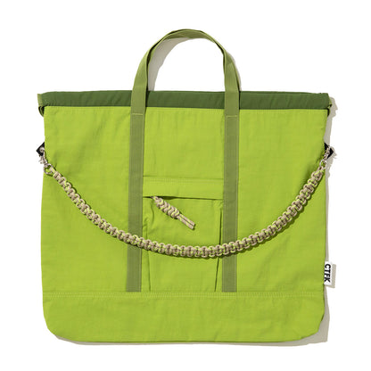CONTROL FREAK Nylon 3-Way Square Tote コントロールフリーク ナイロン3WAYスクエアトート 254-120526【レディース 撥水 3WAY 26SS】