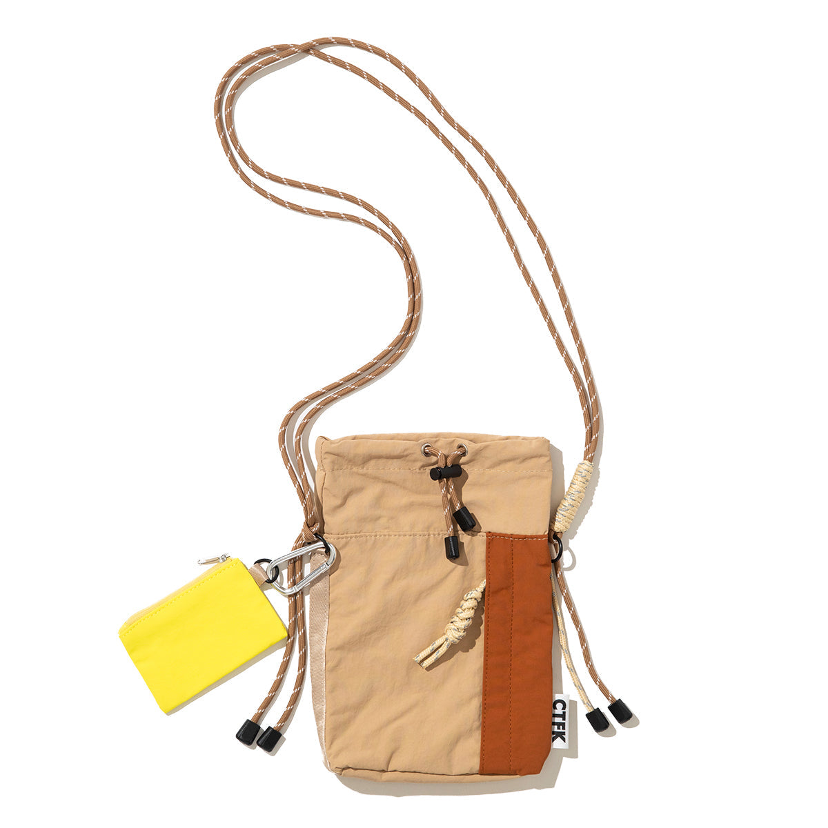 CONTROL FREAK Nylon Handy Shoulder コントロールフリーク ナイロンハンディショルダー 254-120807【レディース 撥水 ミニポーチ付き 26SS】