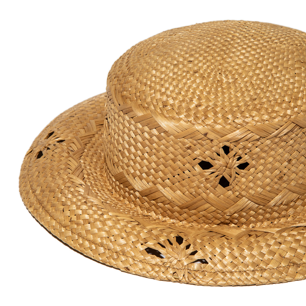 CONTROL FREAK Straw Ribbon Hat コントロールフリーク 雑材リボン付きハット 254-121709【レディース ２WAY 天然草 26SS】