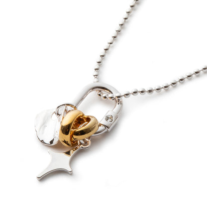 LAPUIS Sammy charm necklace ラピュイ サミー チャーム ネックレス 255-220111-MULTI【レディース 日本製 26SS】