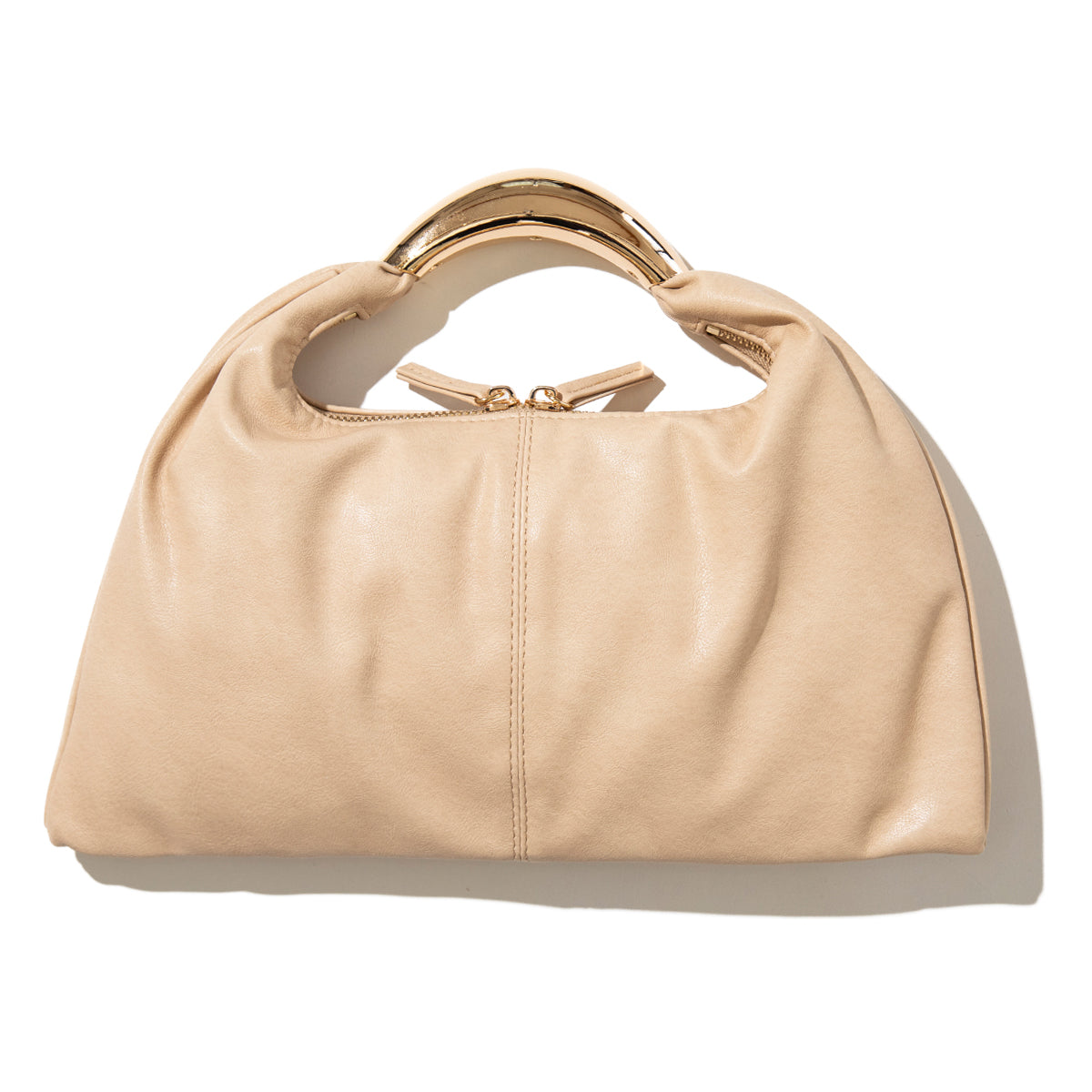 LE VERNIS Sculpture triangle bag S ル・ベルニ スカルプチャー トライアングル バッグ S 252-210506【レディース 内側ポケット ジッパー仕様 26SS】