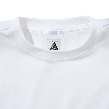 YuumiARIA EMBROIDERY FRILL T-SHIRT ユウミアリア エンブロイダリー フリル Tシャツ 261-AC026【レディース 刺繍Tシャツ バックデザイン 半袖Tシャツ デザインTシャツ 26SS】