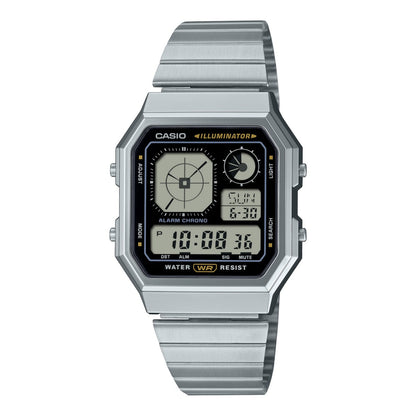 CASIO A130WE-1AJF カシオ A130WE-1AJF A130WE-1AJF【メンズ メタル素材 デジタル時計 防水 26SS】