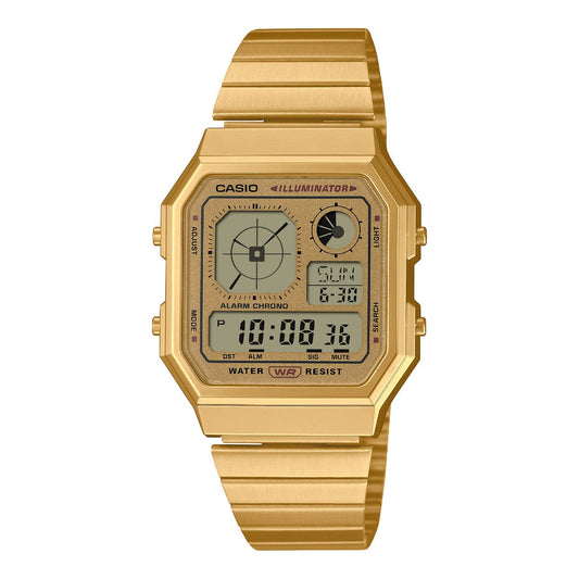 CASIO A130WEG-9AJF カシオ A130WEG-9AJF A130WEG-9AJF【メンズ 腕時計 デジタルウォッチ アナログデザイン 日常生活用防水 機能搭載 26FW】
