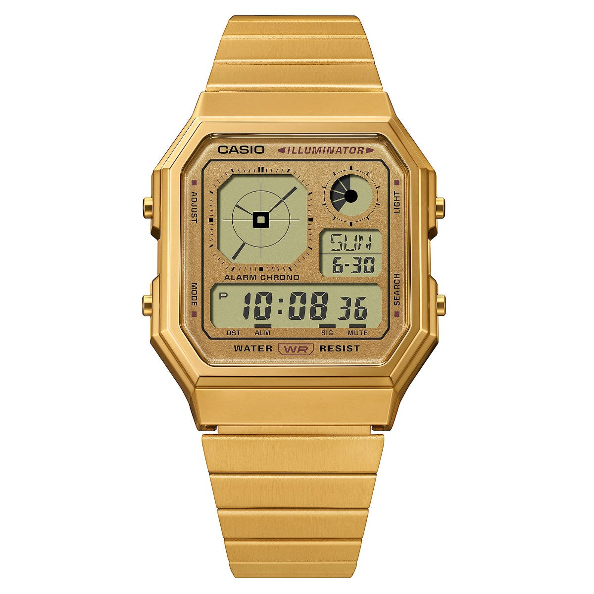 CASIO A130WEG-9AJF カシオ A130WEG-9AJF A130WEG-9AJF【メンズ 腕時計 デジタルウォッチ アナログデザイン 日常生活用防水 機能搭載 26FW】