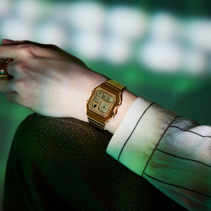CASIO A130WEG-9AJF カシオ A130WEG-9AJF A130WEG-9AJF【メンズ 腕時計 デジタルウォッチ アナログデザイン 日常生活用防水 機能搭載 26FW】