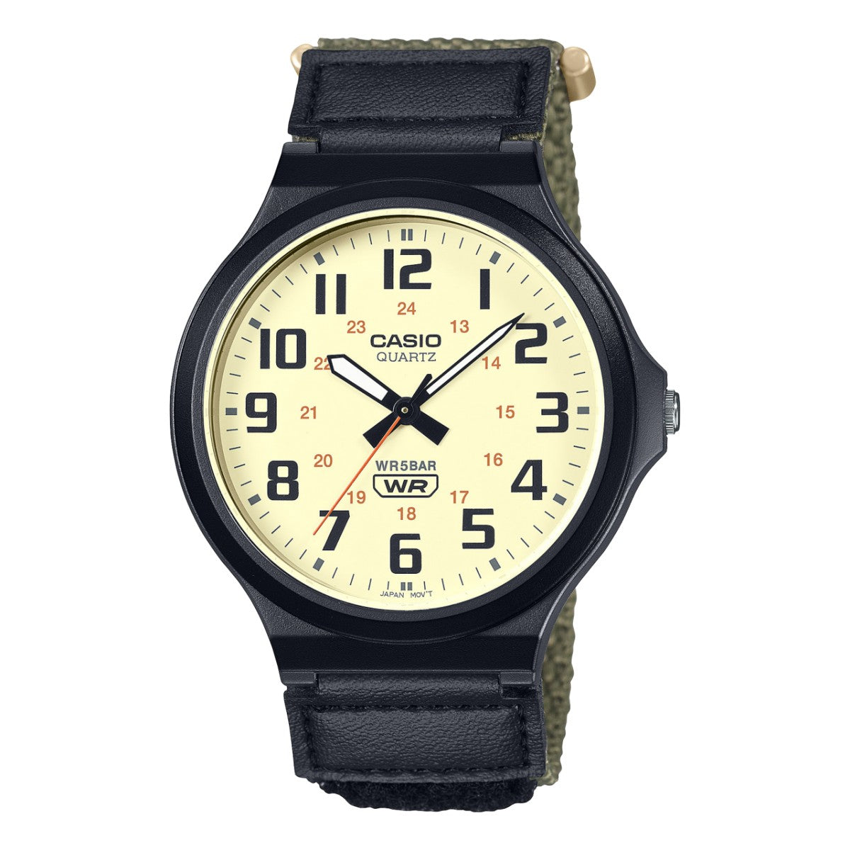 CASIO MW-240B-3BJF カシオ MW-240B-3BJF MW-240B-3BJF【メンズ 布ベルト アナログ時計 26SS】