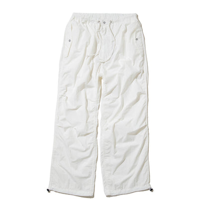 UNFRM OUTDOOR STANDARD NY TYPEWRITER FIELD OVER PANTS ユニフォームアウトドアスタンダード NY タイプライター フィールド オーバー パンツ SS-4506【メンズ ナイロン素材 通気性 ドローコード 26SS】