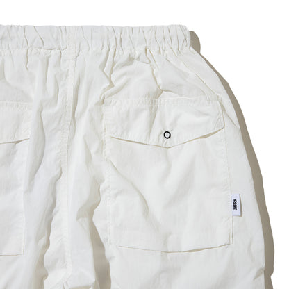 UNFRM OUTDOOR STANDARD NY TYPEWRITER FIELD OVER PANTS ユニフォームアウトドアスタンダード NY タイプライター フィールド オーバー パンツ SS-4506【メンズ ナイロン素材 通気性 ドローコード 26SS】