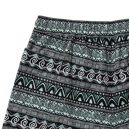 UNFRM OUTDOOR STANDARD 2WAY BAGGY SURF 80s RETRO BORDER SHORTS ユニフォームアウトドアスタンダード ２WAY バギー サーフ 80s レトロ ボーダー ショーツ SS-7619【メンズ 2WAY 収納 ボーダー 26SS】