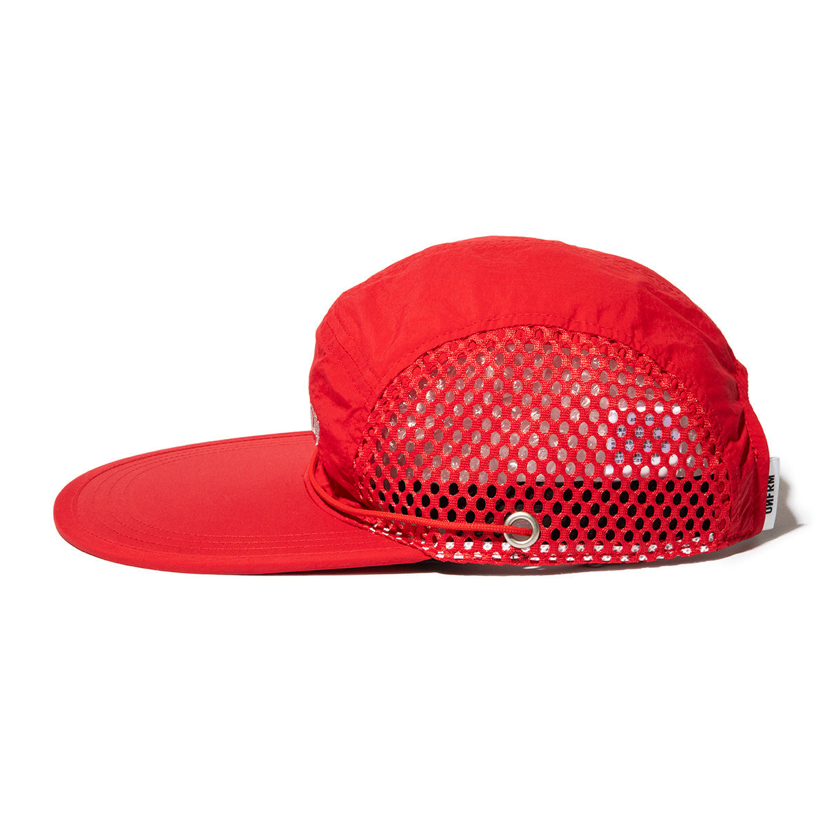 UNFRM OUTDOOR STANDARD 2WAY "WTCB" EMBROIDERY 5P LONG VISOR MESH CAP ユニフォームアウトドアスタンダード 2ウェイ “ダブリューティーシービー” エンブロイダリー 5パネル ロングバイザー メッシュキャップ SS-7620【メンズ メッシュ 26SS】