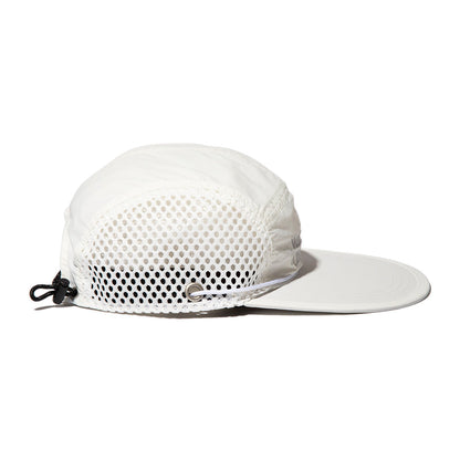 UNFRM OUTDOOR STANDARD 2WAY "WTCB" EMBROIDERY 5P LONG VISOR MESH CAP ユニフォームアウトドアスタンダード 2ウェイ “ダブリューティーシービー” エンブロイダリー 5パネル ロングバイザー メッシュキャップ SS-7620【メンズ メッシュ 26SS】