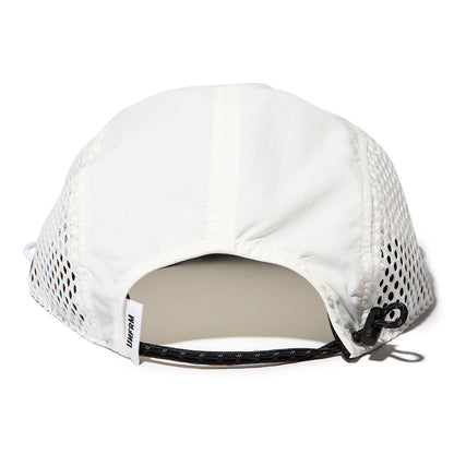 UNFRM OUTDOOR STANDARD 2WAY "WTCB" EMBROIDERY 5P LONG VISOR MESH CAP ユニフォームアウトドアスタンダード 2ウェイ “ダブリューティーシービー” エンブロイダリー 5パネル ロングバイザー メッシュキャップ SS-7620【メンズ メッシュ 26SS】