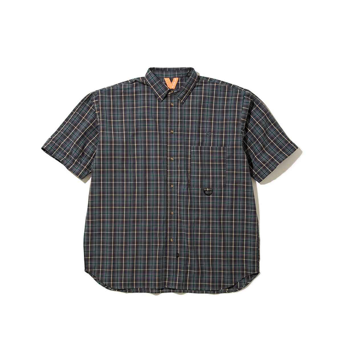 FLATLUX Grand Blue Shirt フラットラックス グランド ブルー シャツ FX25-111【メンズ コットン素材 チェック柄 長袖 26SS】