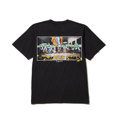 FLATLUX Supper Tee フラットラックス サパー Tシャツ FX26-101【メンズ カジュアルTシャツ プリントTシャツ アートTシャツ 26SS】