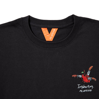 FLATLUX Supper Tee フラットラックス サパー Tシャツ FX26-101【メンズ カジュアルTシャツ プリントTシャツ アートTシャツ 26SS】