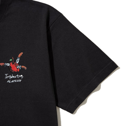 FLATLUX Supper Tee フラットラックス サパー Tシャツ FX26-101【メンズ カジュアルTシャツ プリントTシャツ アートTシャツ 26SS】