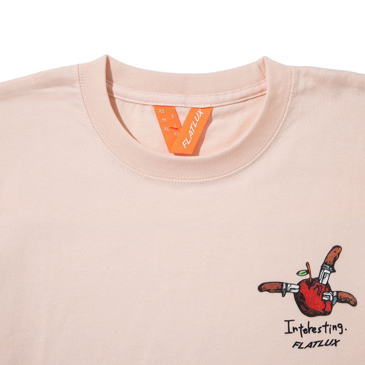 FLATLUX Supper Tee フラットラックス サパー Tシャツ FX26-101【メンズ カジュアルTシャツ プリントTシャツ アートTシャツ 26SS】