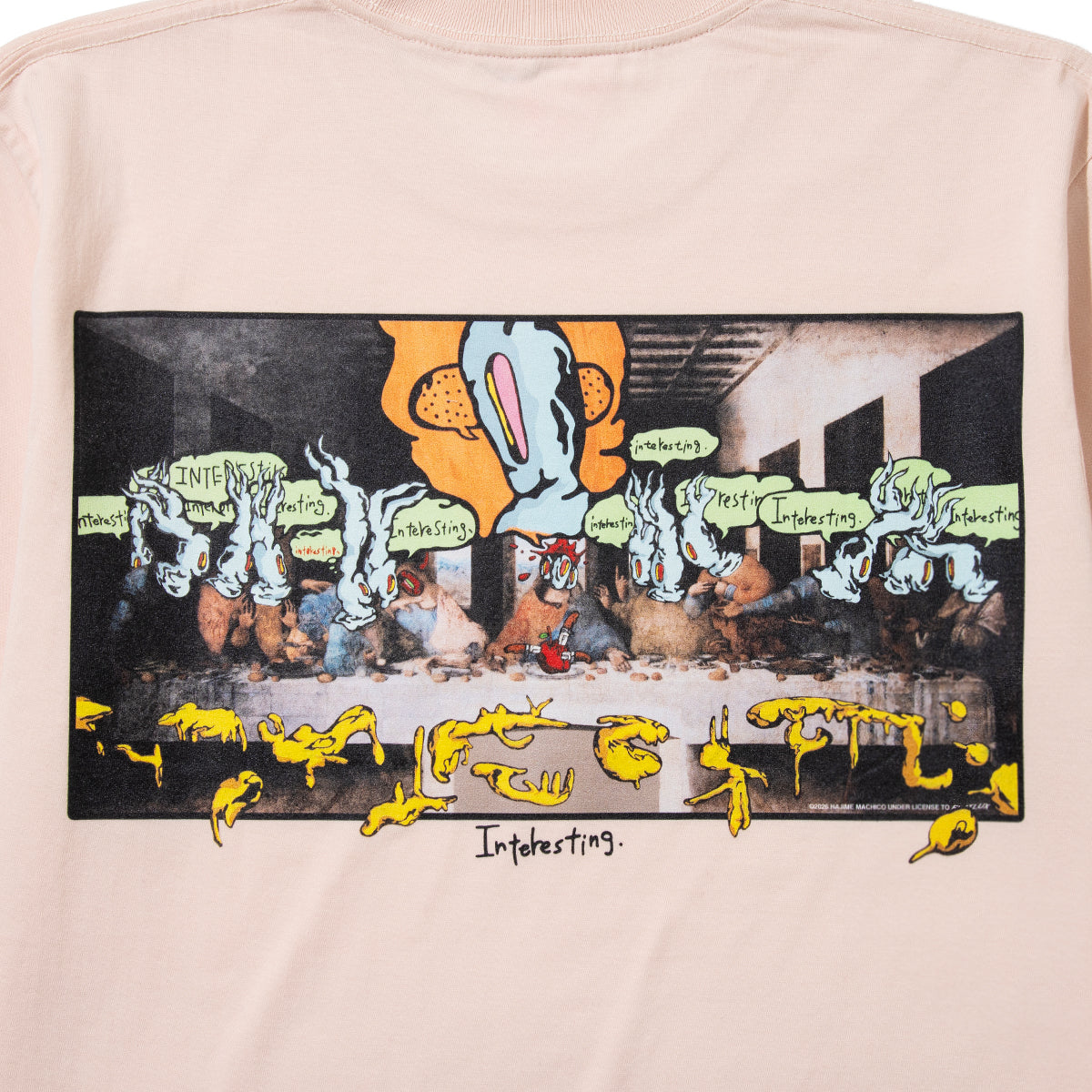 FLATLUX Supper Tee フラットラックス サパー Tシャツ FX26-101【メンズ カジュアルTシャツ プリントTシャツ アートTシャツ 26SS】