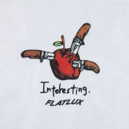 FLATLUX Supper Tee フラットラックス サパー Tシャツ FX26-101【メンズ カジュアルTシャツ プリントTシャツ アートTシャツ 26SS】