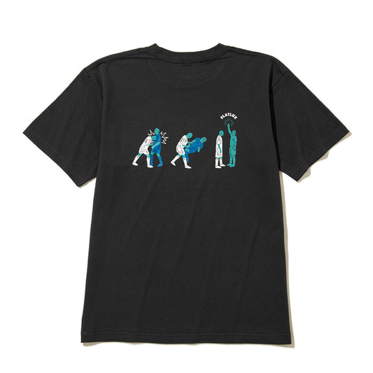 FLATLUX Maestro Tee フラットラックス マエストロ Tシャツ FX26-104【メンズ 半袖Tシャツ グラフィックTシャツ プリントTシャツ 蓄光プリント 26SS】