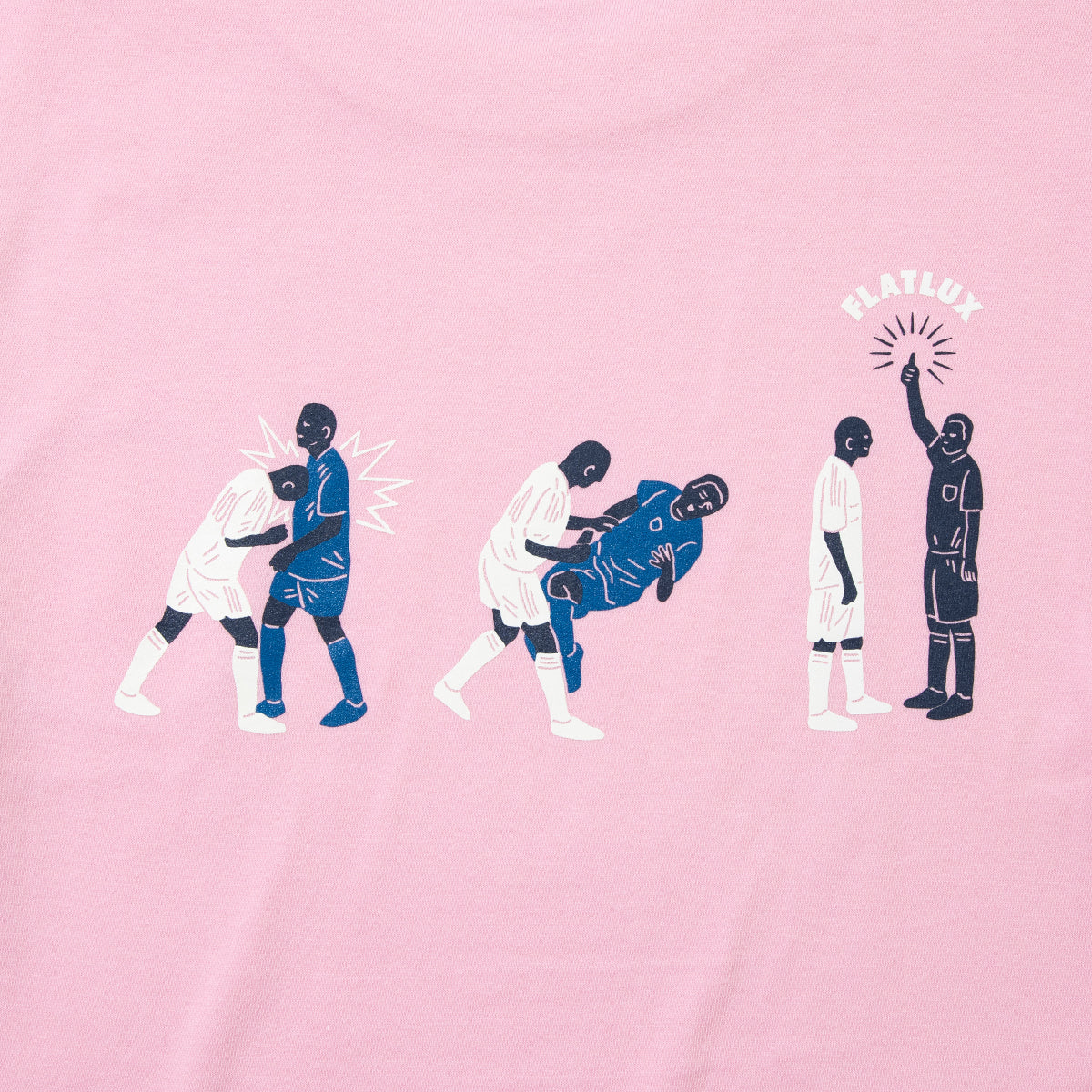 FLATLUX Maestro Tee フラットラックス マエストロ Tシャツ FX26-104【メンズ 半袖Tシャツ グラフィックTシャツ プリントTシャツ 蓄光プリント 26SS】