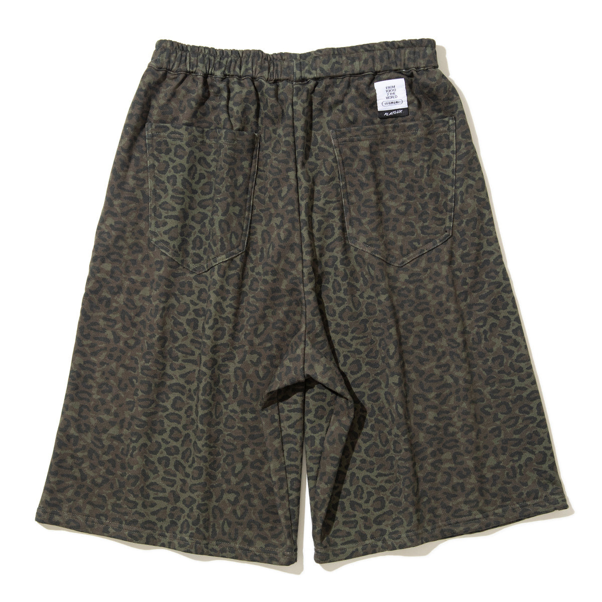 FLATLUX Globe Sweat Short フラットラックス グローブ スウェット ショート FX26-111【メンズ 膝下丈 スエット生地 26SS】