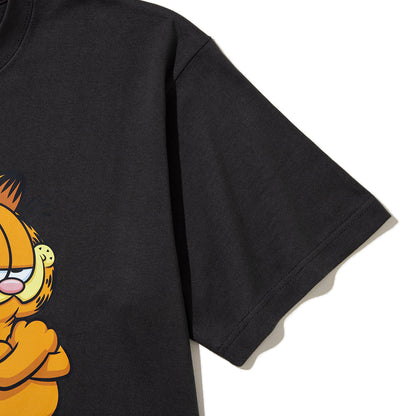 FLATLUX Garfield X Flatlux - Local Tee フラットラックス ガーフィールド × フラットラックス - ローカル Tシャツ FX26-201【メンズ 古着Tシャツ キャラクターTシャツ アメカジ ストリートファッション 26SS】