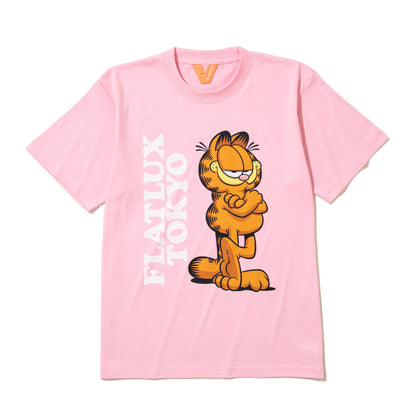 FLATLUX Garfield X Flatlux - Local Tee フラットラックス ガーフィールド × フラットラックス - ローカル Tシャツ FX26-201【メンズ 古着Tシャツ キャラクターTシャツ アメカジ ストリートファッション 26SS】