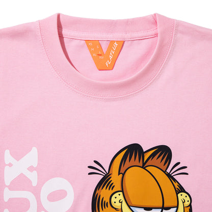 FLATLUX Garfield X Flatlux - Local Tee フラットラックス ガーフィールド × フラットラックス - ローカル Tシャツ FX26-201【メンズ 古着Tシャツ キャラクターTシャツ アメカジ ストリートファッション 26SS】