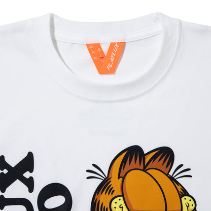 FLATLUX Garfield X Flatlux - Local Tee フラットラックス ガーフィールド × フラットラックス - ローカル Tシャツ FX26-201【メンズ 古着Tシャツ キャラクターTシャツ アメカジ ストリートファッション 26SS】