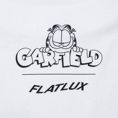 FLATLUX Garfield X Flatlux - Vacation Tee フラットラックス ガーフィールド × フラットラックス - バケーション Tシャツ FX26-202【メンズ 古着Tシャツ キャラクターTシャツ アメカジ ストリートファッション 26SS】