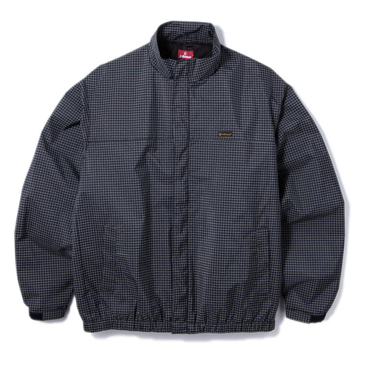 Hellrazor GRID NYLON TRUCK JACKET ヘルレイザー グリッド ナイロン トラック ジャケット 01126SS0102【メンズ ナイロンジャケット ライトアウター トラックジャケット ストリート スケーター 26SS】