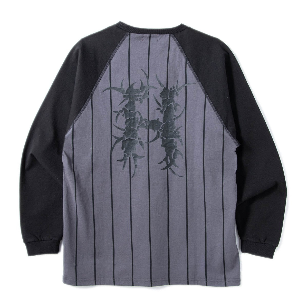 Hellrazor BORN H POCKET RAGLAN LS SHIRT ヘルレイザー ボーン H ポケット ラグラン エルエス シャツ 01126SS0302【メンズ 長袖 ラグラン コットン素材 26SS】