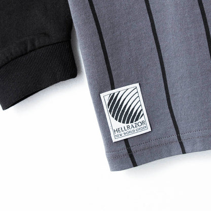 Hellrazor BORN H POCKET RAGLAN LS SHIRT ヘルレイザー ボーン H ポケット ラグラン エルエス シャツ 01126SS0302【メンズ 長袖 ラグラン コットン素材 26SS】