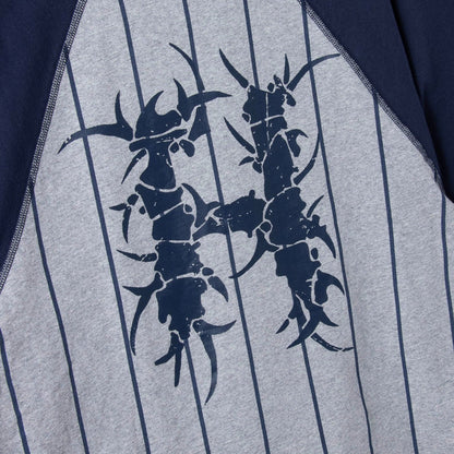 Hellrazor BORN H POCKET RAGLAN LS SHIRT ヘルレイザー ボーン H ポケット ラグラン エルエス シャツ 01126SS0302【メンズ 長袖 ラグラン コットン素材 26SS】