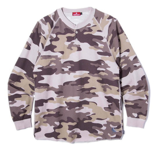 Hellrazor HENRY RAGLAN LS SHIRT ヘルレイザー ヘンリー ラグラン LS シャツ 01126SS0303【メンズ 長袖 ラグラン コットン素材 26SS】