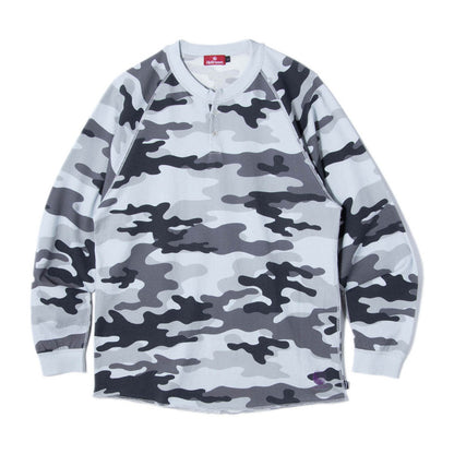 Hellrazor HENRY RAGLAN LS SHIRT ヘルレイザー ヘンリー ラグラン LS シャツ 01126SS0303【メンズ 長袖 ラグラン コットン素材 26SS】
