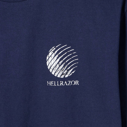 Hellrazor CRACKED CORE LOGO SHIRT ヘルレイザー クラッカード コア ロゴ シャツ 01126SS5303【メンズ ストリートファッション グラフィックTシャツ カジュアルウェア 26SS】