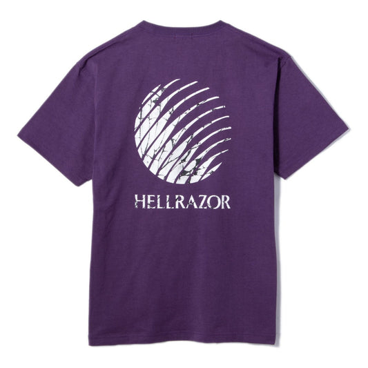 Hellrazor CRACKED CORE LOGO SHIRT ヘルレイザー クラッカード コア ロゴ シャツ 01126SS5303【メンズ ストリートファッション グラフィックTシャツ カジュアルウェア 26SS】
