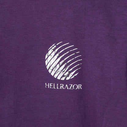 Hellrazor CRACKED CORE LOGO SHIRT ヘルレイザー クラッカード コア ロゴ シャツ 01126SS5303【メンズ ストリートファッション グラフィックTシャツ カジュアルウェア 26SS】