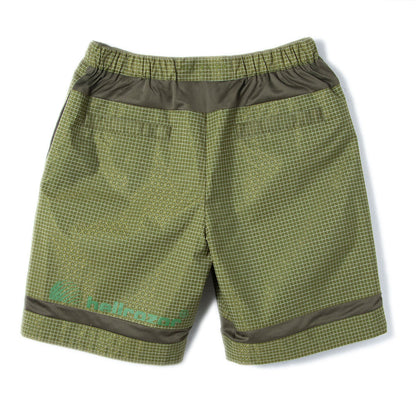 Hellrazor GRID AIR NYLON SHORTS ヘルレイザー グリッド エア ナイロン ショーツ 01126SS5402【メンズ ハーフパンツ ショートパンツ スケートボードパンツ ストリートファッション 26SS】