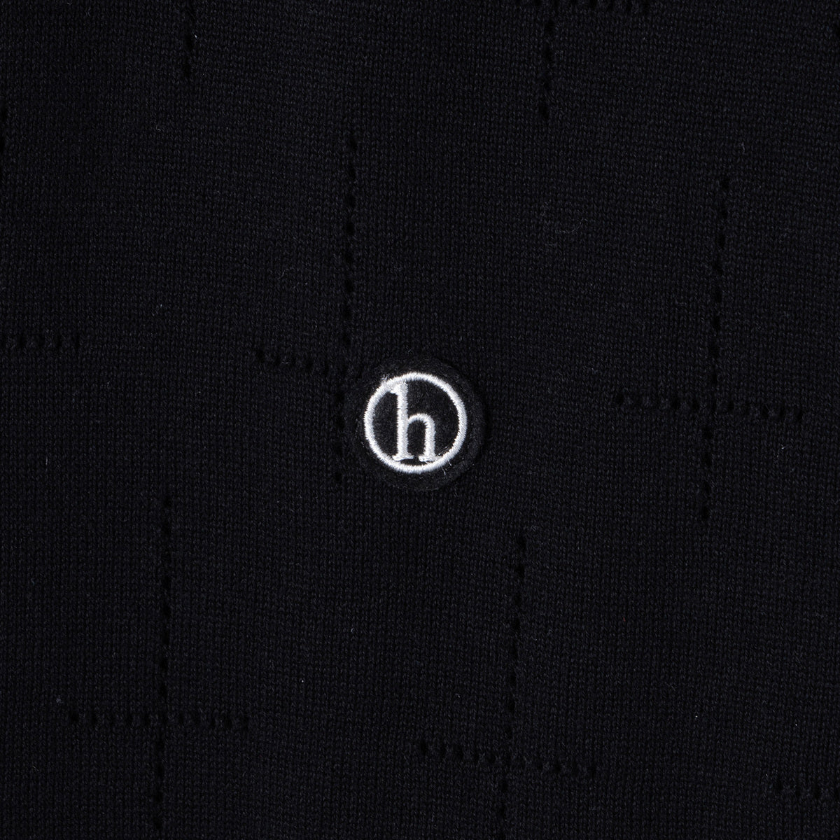Hellrazor CROSS KNIT SHIRT ヘルレイザー クロス ニット シャツ 01126SS5501【メンズ ニットシャツ ポロシャツ コットン素材 26SS】